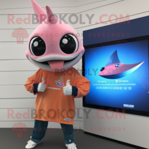 Peach Swordfish maskot...