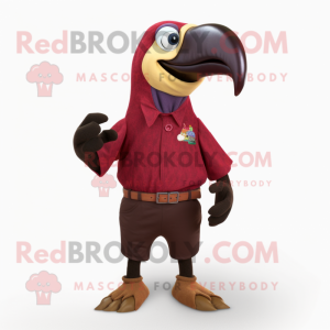 Maroon Toucan mascotte...