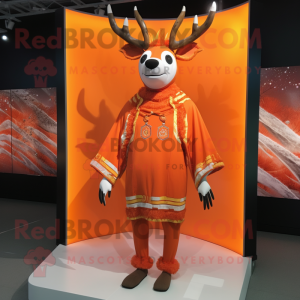 Orange Deer maskot...