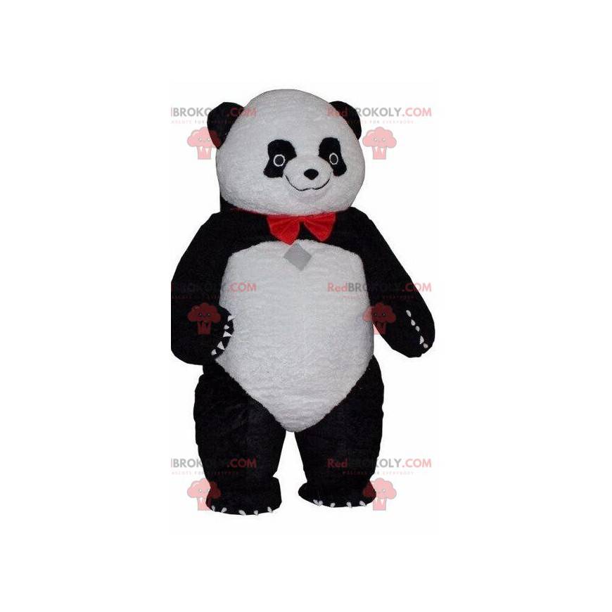 Mascotte de panda noir et blanc, costume d'ours d'Asie - Mascotte de panda noir et blanc, costume d'ours d'Asie -