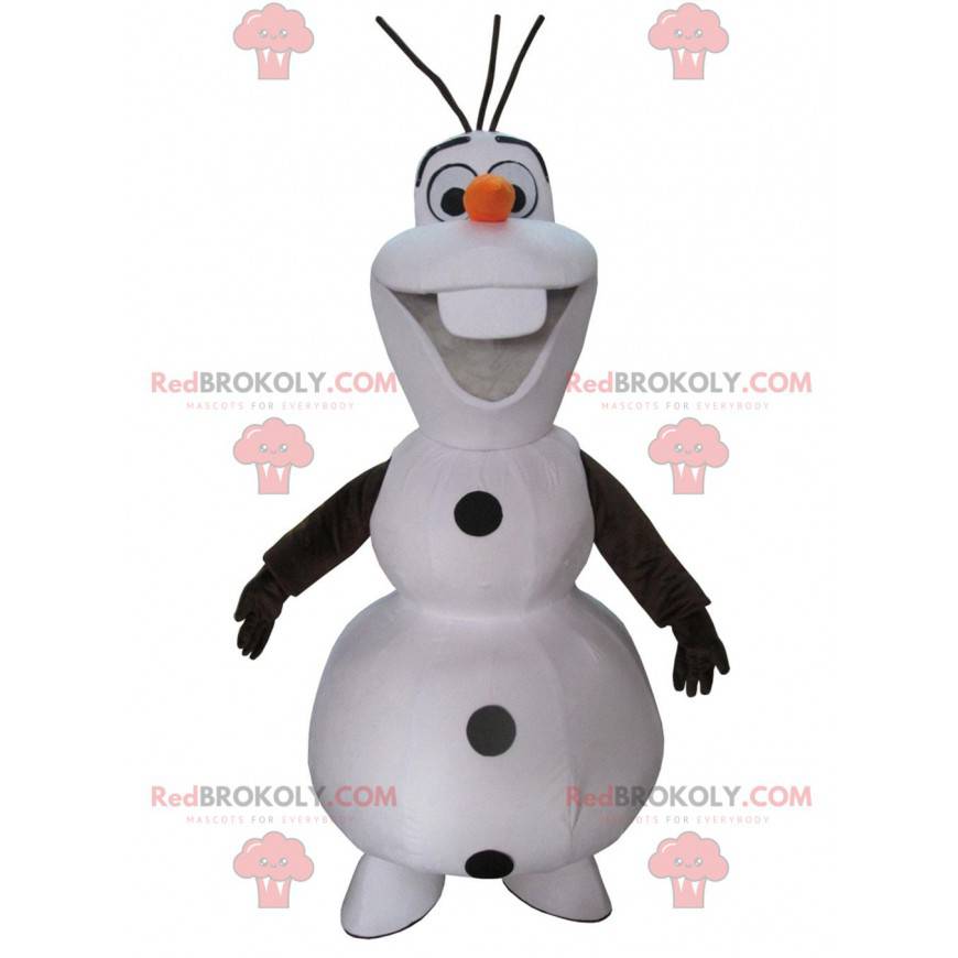 Maskot av Olaf, berömd tecknad snögubbe - Redbrokoly.com Maskot av Olaf, berömd tecknad snögubbe - Redbrokoly.com