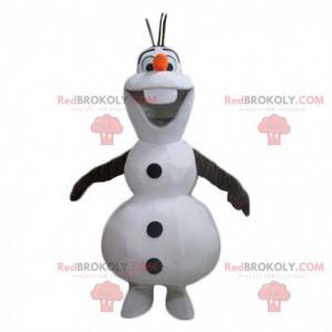 Mascot of Olaf, famous cartoon snowman - Redbrokoly.com