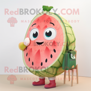 Persika vattenmelon maskot...