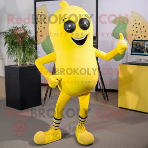 Citrongul hallon maskot...