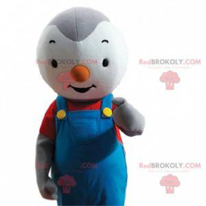 Tchoupi mascot, the cartoon penguin for the little ones -