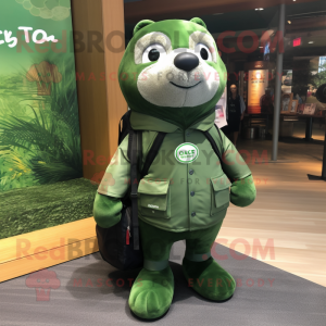 Forest Green Seal mascotte...