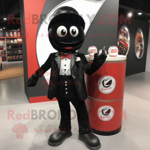 Black Soda Can mascotte...