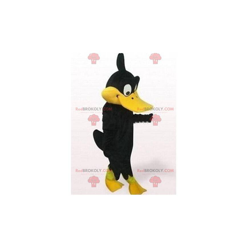 Mascot Daffy Duck, famous duck from Looney Tunes -