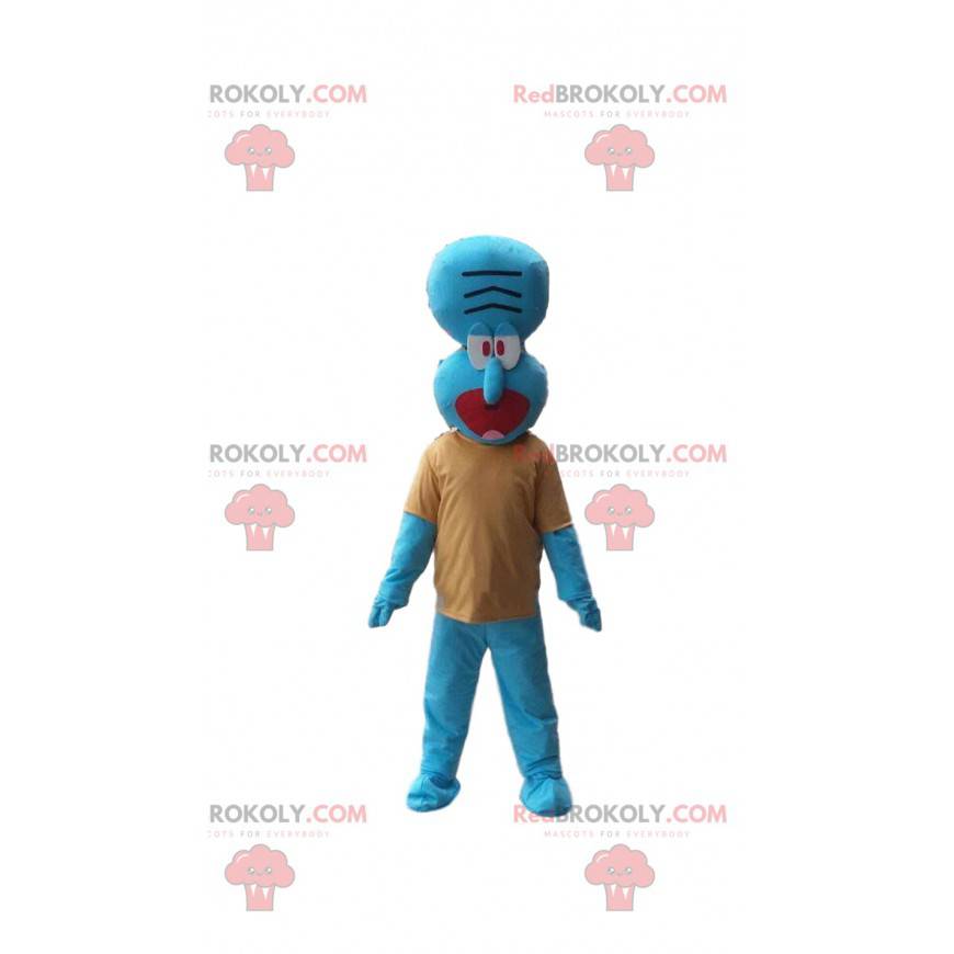 Mascotte de Carlo tentacule, célèbre personnage dans Bob Mascotte de Carlo tentacule, célèbre personnage dans Bob