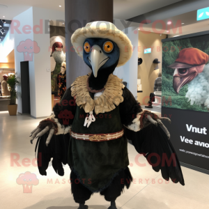  Vulture maskot kostume...