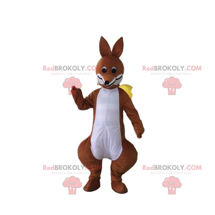 Kangoeroe-mascotte, kangoeroe-kostuum, dier Australië -