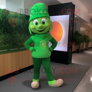  Leprechaun maskot kostym...