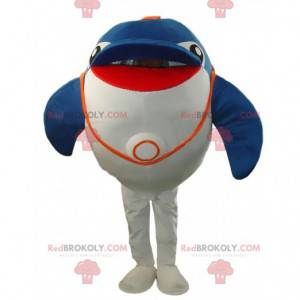 Grande mascotte delfino, delfino gigante, costume da mare -