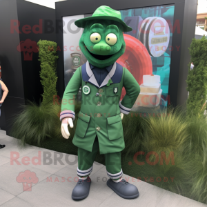 Green Doctor maskot kostyme...