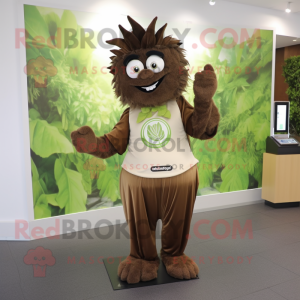 Brown Selderij mascotte...