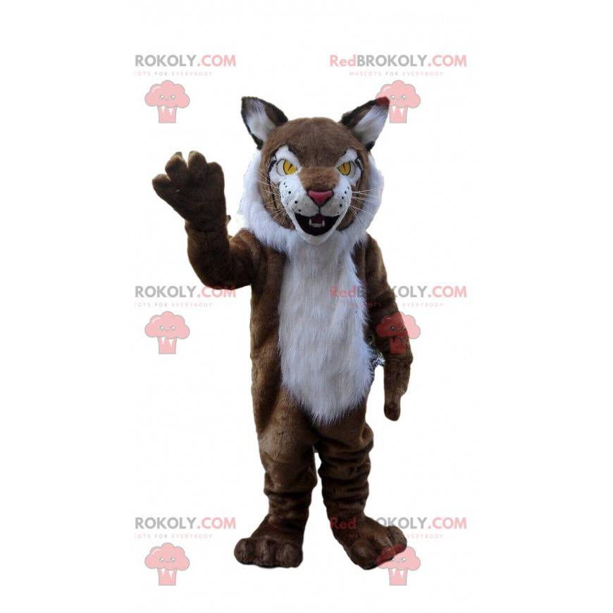 Vildkattmaskot, pumadräkt, tigerdräkt - Redbrokoly.com Vildkattmaskot, pumadräkt, tigerdräkt - Redbrokoly.com
