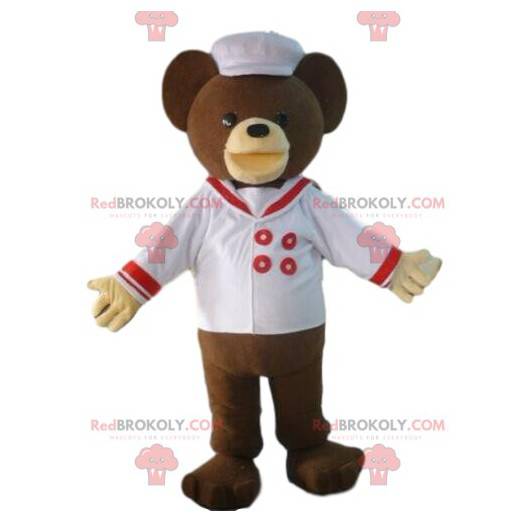 Teddybeermascotte in zeemanoutfit, zeemanoutfit - Redbrokoly.com
