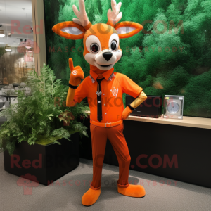 Orange Deer mascotte...