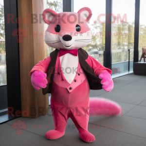 Pink Mongoose mascotte...