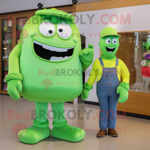 Green Candy Box mascotte...