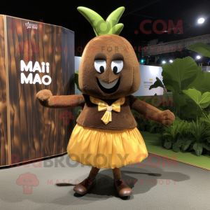 Brown Mango mascotte...