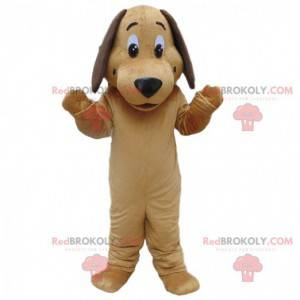 Beige dog mascot, doggie costume, dog costume - Redbrokoly.com