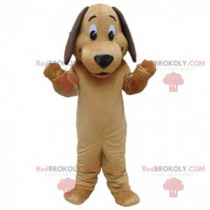 Mascota de perro beige, disfraz de perro, disfraz de perro -