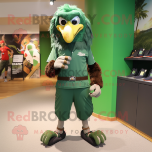 Forest Green Eagle mascotte...