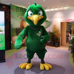 Forest Green Eagle maskot...