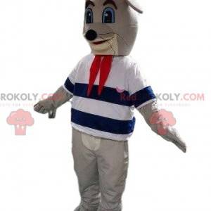 Sea lion mascot, sea lion costume, sailor mascot -