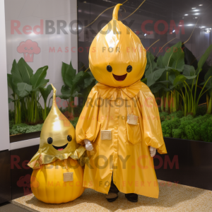 Gold Onion maskot...