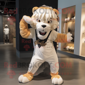 Disfraz de mascota de tigre...