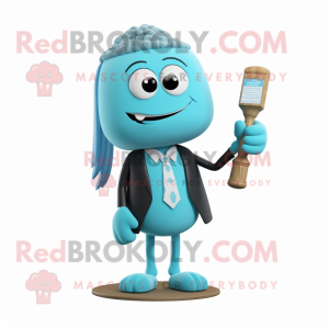 Cyan Attorney maskot...