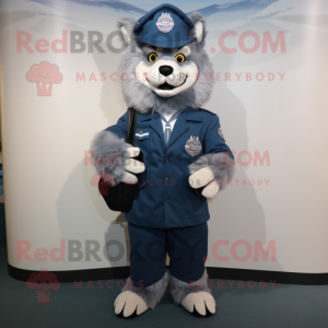 Navy Say Wolf mascotte...