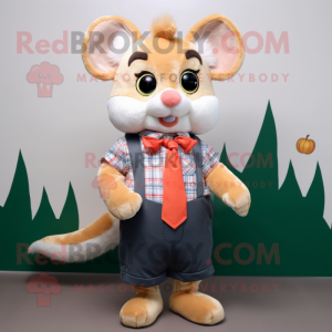 Peach Dormouse maskot...