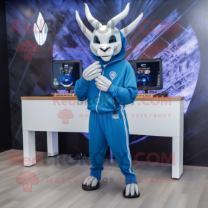 Blue Gazelle mascotte...