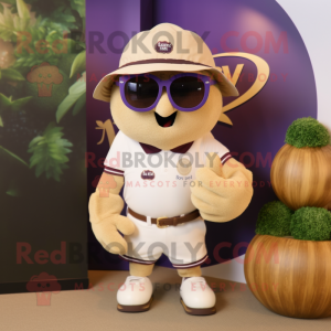 Beige Grape mascotte...