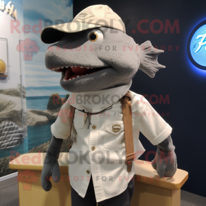 Gray Cod mascotte kostuum...