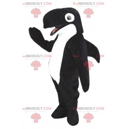 Orca mascotte, zwart-witte walvis, zeekostuum - Redbrokoly.com