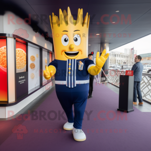 Navy French Fries mascotte...