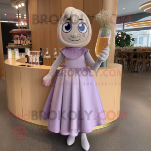 Lavendel Champagne maskot...