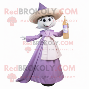 Lavendel Champagne maskot...