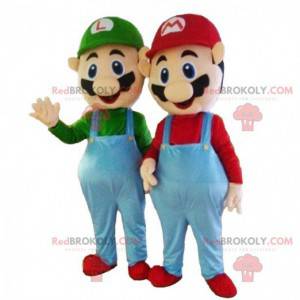 Mario och Luigi maskotar, 2 Nintendo maskotar - Redbrokoly.com