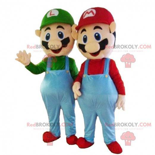 Mario and Luigi mascots, 2 Nintendo mascots - Redbrokoly.com