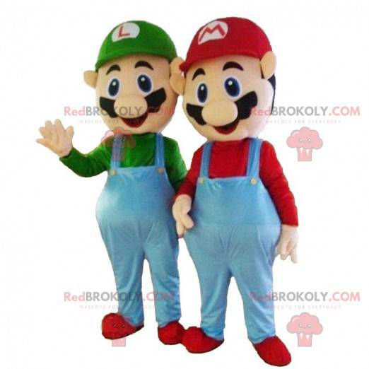 Mascottes de Mario et Luigi, 2 mascottes nintendo -