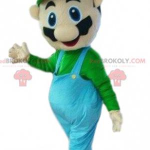 Maskot av Luigi, berömd karaktär och vän till Mario, Luigi -