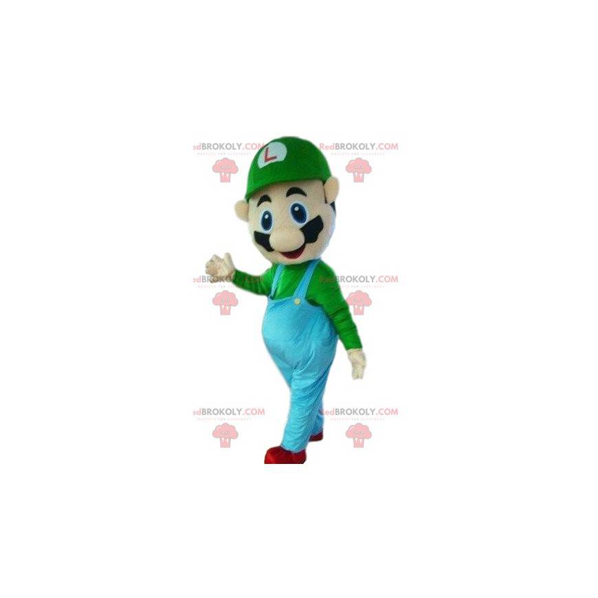 Luigi maskot, berømt karakter og ven af ​​Mario, Luigi -