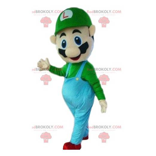 Luigi maskot, berømt karakter og ven af ​​Mario, Luigi -
