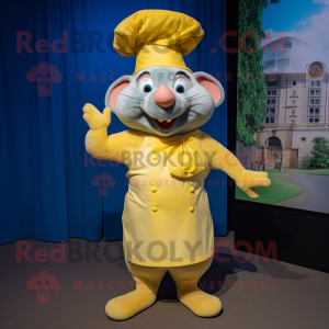 Cytrynowożółta postać w...