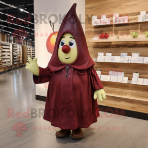 Maroon Pear mascotte...